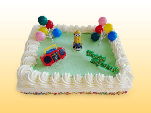 Afbeelding van Thema taart Minions
