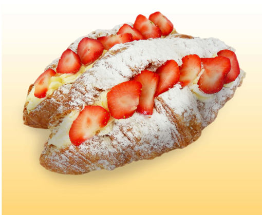 Afbeelding van aanbieding 26-27 juni Aardbeien croissant