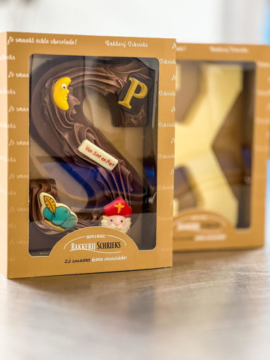 Afbeelding van Chocoladeletter naar keuze